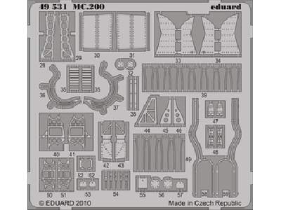 MC 200 S. A. 1/48 - Italeri - image 1