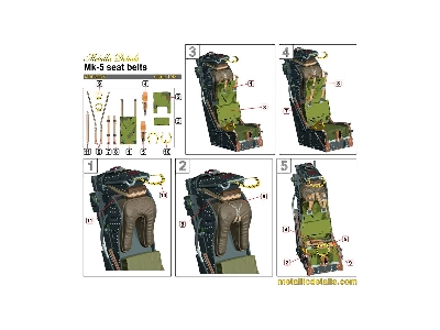 Martin-baker Mk.5 Ejection Seat (3d-printed) - image 6
