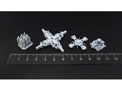 Sikorsky Mh-60 / Uh-60 And Hh-60 - 3d-printed Main Rotor (For Icm Kits) - image 1