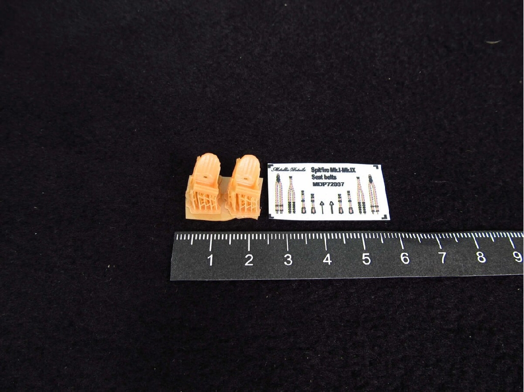 Supermarine Spitfire - Pilot Seat (3d-printed) - image 1