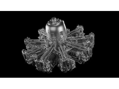 Bristol Jupiter Viii Engine (3d-printed) - image 10