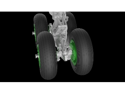 Ilyushin Il-18 /  Il-20 / Il-22 And Il-38 - Landing Gears With Wheels (For A-model Kits) - image 3