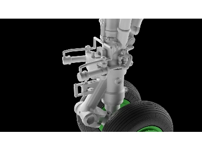 Ilyushin Il-18 /  Il-20 / Il-22 And Il-38 - Landing Gears With Wheels (For A-model Kits) - image 4