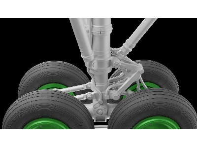 Ilyushin Il-18 /  Il-20 / Il-22 And Il-38 - Landing Gears With Wheels (For A-model Kits) - image 5