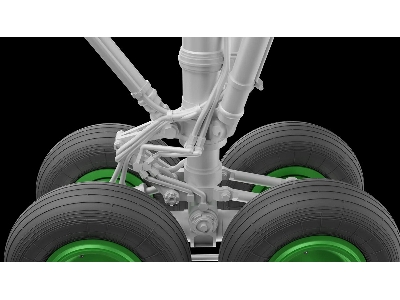 Ilyushin Il-18 /  Il-20 / Il-22 And Il-38 - Landing Gears With Wheels (For A-model Kits) - image 10