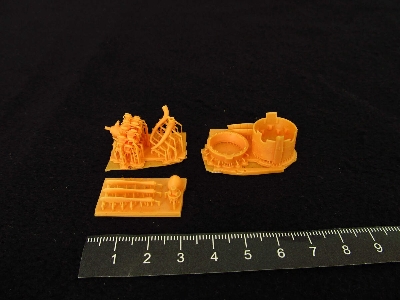 Fiat Cr.42 Falco - Cowling And Engine 3d-printed (For Italeri And Supermodel Kits) - image 1