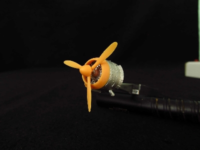 Fiat Cr.42 Falco - Cowling And Engine 3d-printed (For Italeri And Supermodel Kits) - image 3