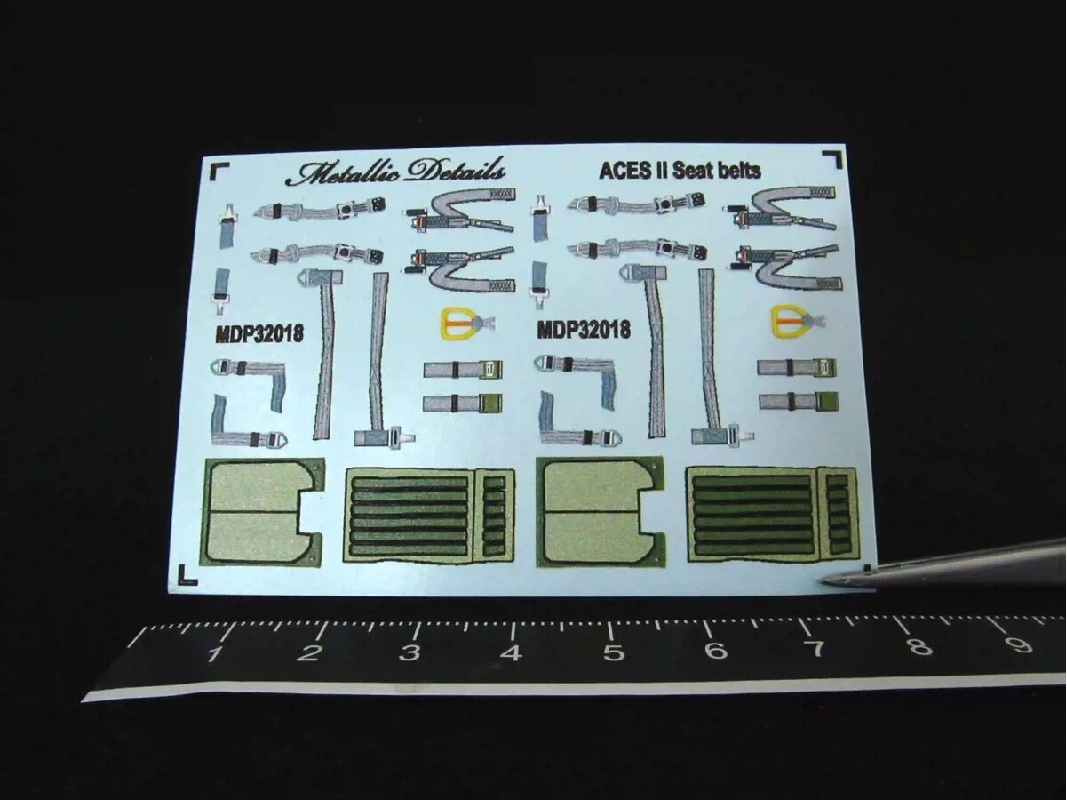 Aces Ii - Seat Belts (3d-printed) - image 1