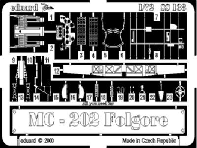 MC 202 Folgore 1/72 - Hasegawa - image 1