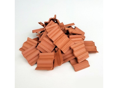 Dachówka Czerwona (30 X 30 Mm / 25 Szt) - image 1