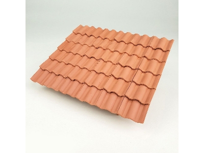 Dachówka Czerwona (30 X 30 Mm / 100 Szt) - image 5