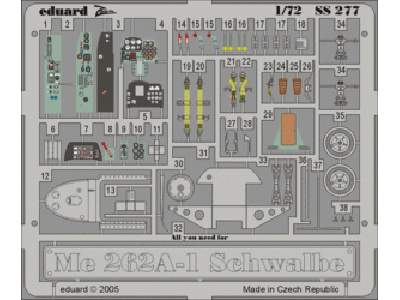 Me 262A-1 Schwalbe 1/72 - Hasegawa - image 1