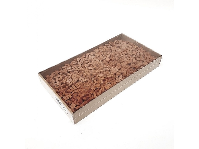 Bloczki Kamienne Czerwone (5 X 5 X 10 Mm / 3000 Szt.) - image 2