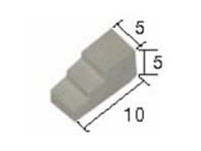 Wspornik Kamienny średni (5 X 5 X 10 Mm / 50 Szt.) - image 1