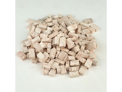 Bloczki Kamienne Duże Jasne (7 X 6 X 14 Mm / 2000 Szt.) - image 1
