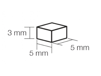 Mosaic 5 Mm X 5 Mm - Blue (350 Pcs) - image 1