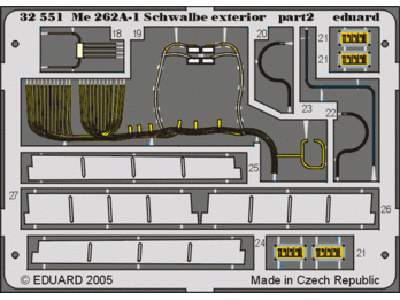 Me 262A-1 Schwalbe exterior 1/32 - Trumpeter - image 1