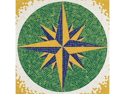 Rosa Vientos Mosaic (300 X 300 Mm) - image 1