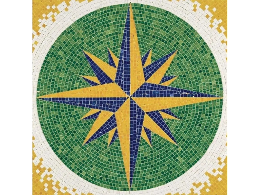 Rosa Vientos Mosaic (300 X 300 Mm) - image 1