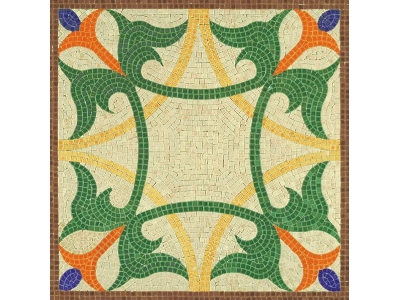 Mozaika - Wzór Roślinny (300 X 300 Mm) - image 1