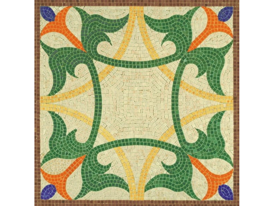Mozaika - Wzór Roślinny (300 X 300 Mm) - image 1