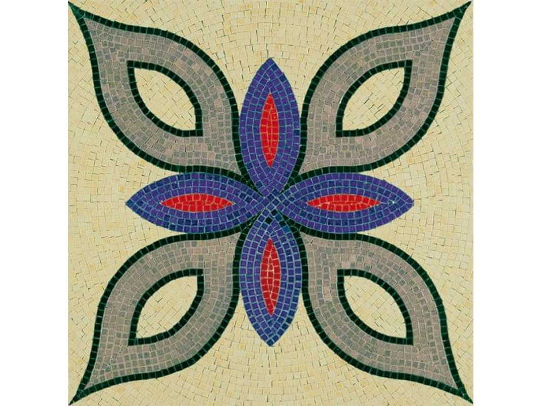 Mozaika - Wzór Roślinny (300 X 300 Mm) - image 1