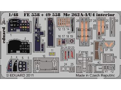 Me 262A-1/ U4 S. A. 1/48 - Hobby Boss - image 2