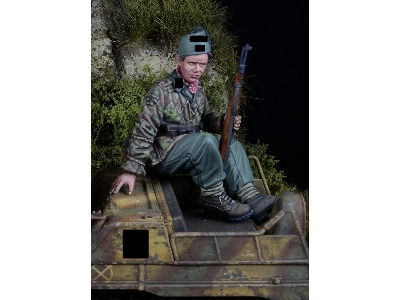 German Waffen Ss Handschar Mountain Division Kettenkrad Rider 1 (1 Figure) - image 2