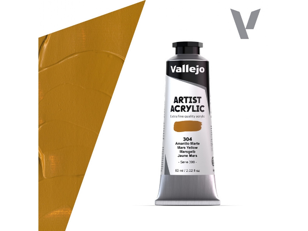 304 Acrylic Artist Color - Mars Yellow - image 1