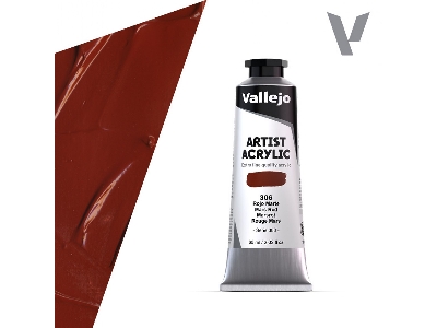 306 Acrylic Artist Color - Mars Red - image 1