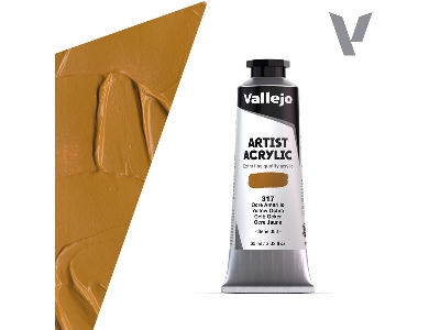 317 Acrylic Artist - Color Yellow Ochre - image 1