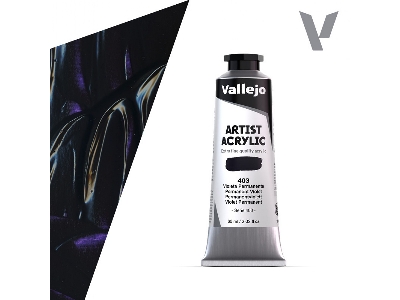403 Acrylic Artist Color - Permanent Violet - image 1