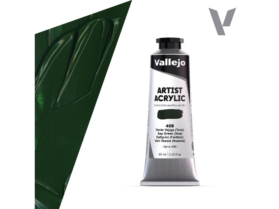 408 Acrylic Artist Color - Sap Green (Hue) - image 1