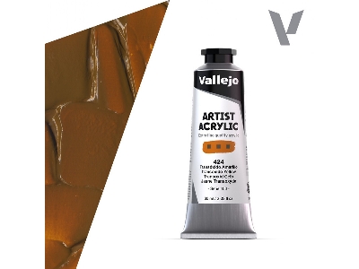 424 Acrylic Artist Color - Transoxide Yellow - image 1