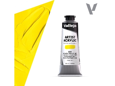501 Acrylic Artist Color - Cadmium Lemon Yellow - image 1