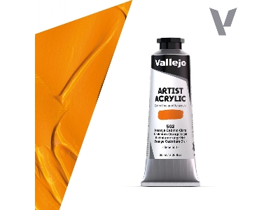 502 Acrylic Artist Color - Cadmium Orange Light - image 1