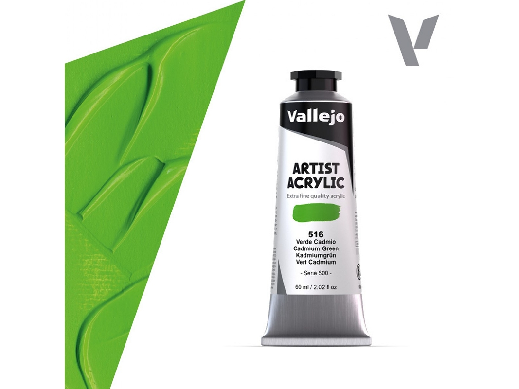 516 Acrylic Artist Color - Cadmium Green - image 1