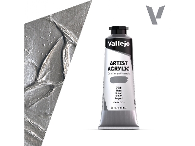701 Acrylic Artist Color - Silver - image 1