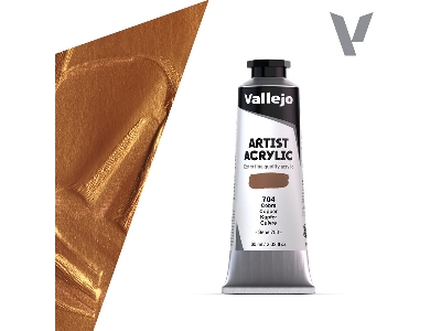 704 Acrylic Artist Color - Copper - image 1