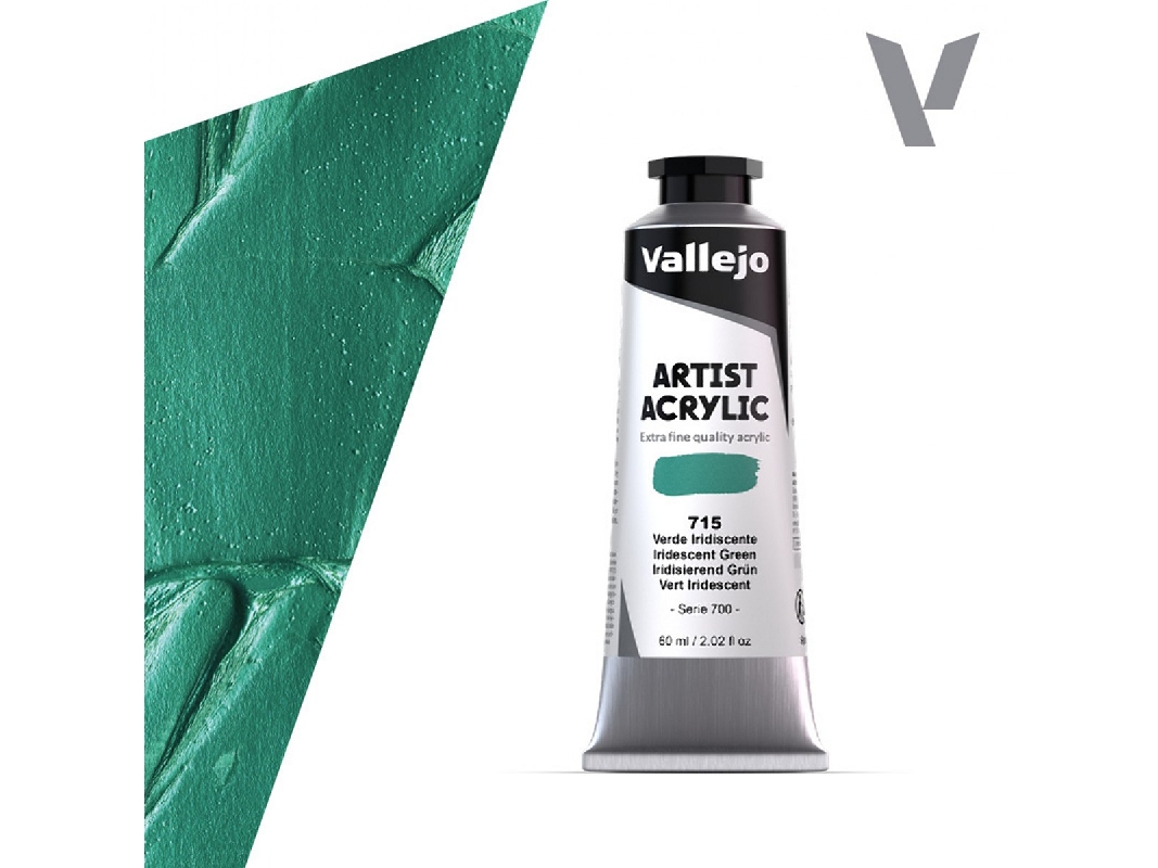 715 Acrylic Artist Color - Iridescent Green - image 1