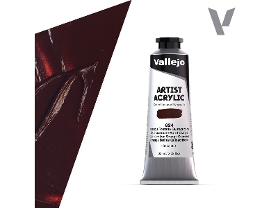 824 Acrylic Artist Color - Quinacridone Burnt Orange - image 1