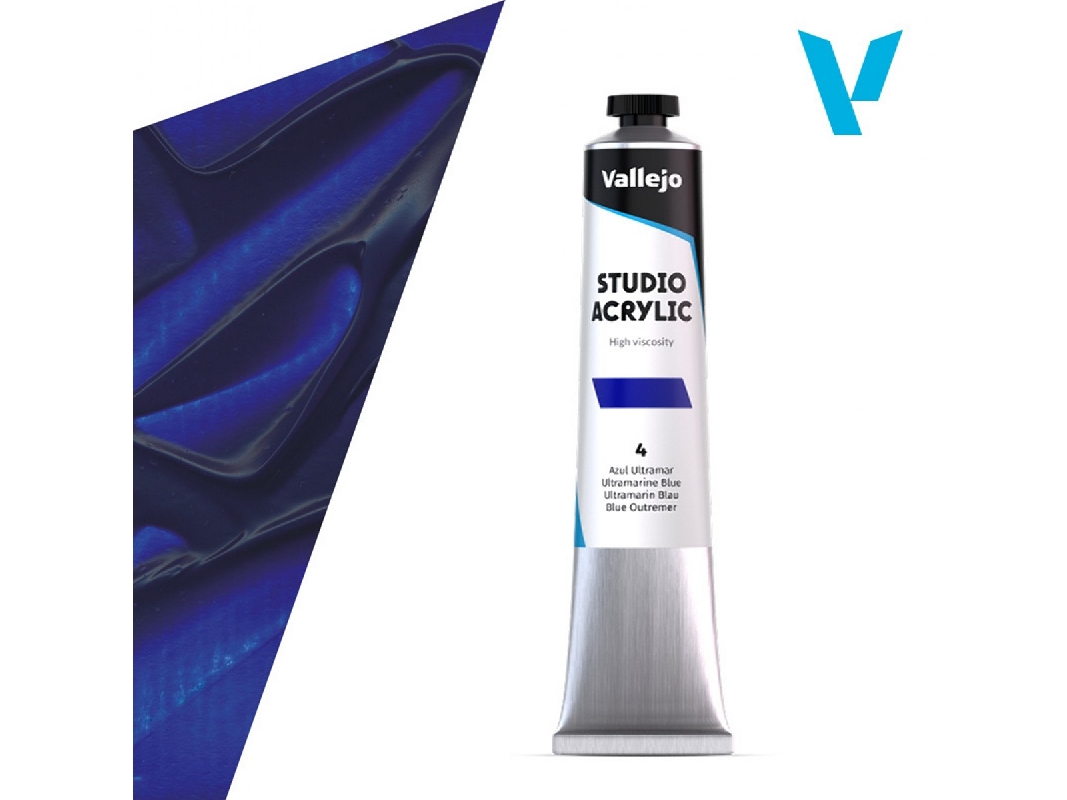 4 Studio Acrylic - Ultramarine Blue - image 1