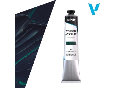 6 Studio Acrylic - Phtalo Green - image 1