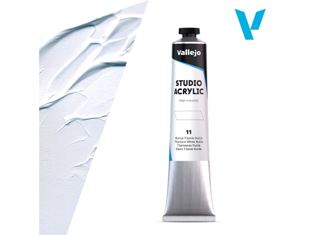 11 Studio Acrylic - Titanium White Rutile - image 1