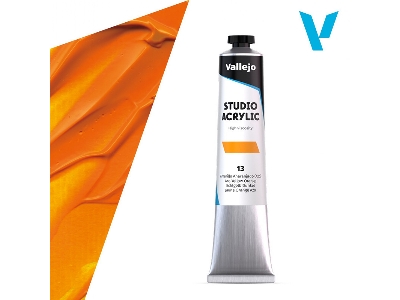 13 Studio Acrylic - Azo Yellow Orange - image 1