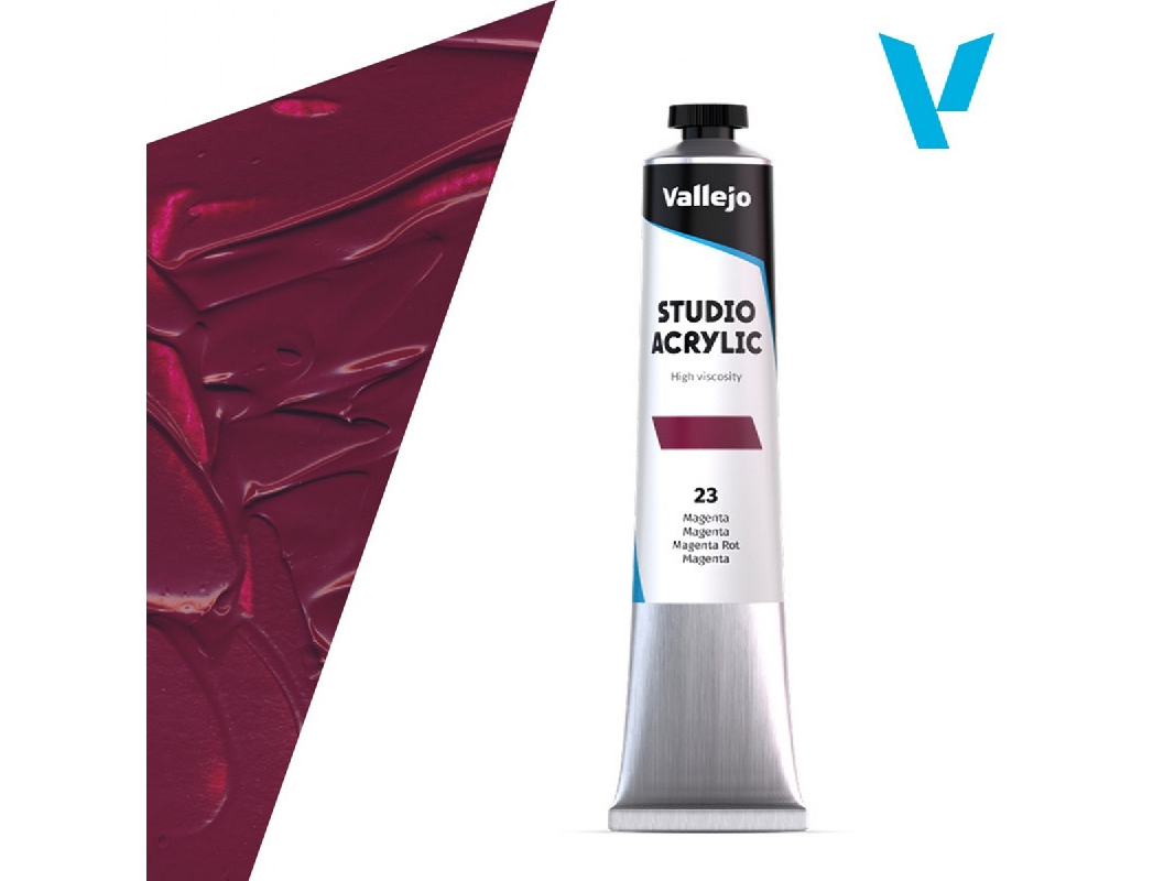23 Studio Acrylic - Magenta - image 1