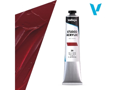 26 Studio Acrylic - Madder Red (Hue) - image 1