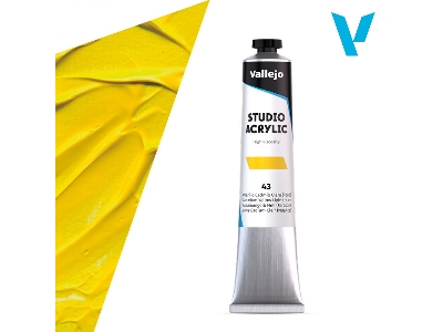 43 Studio Acrylic - Cadmium Light Yellow (Hue) - image 1