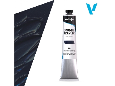 46 Studio Acrylic - Prussian Blue Phtalo - image 1