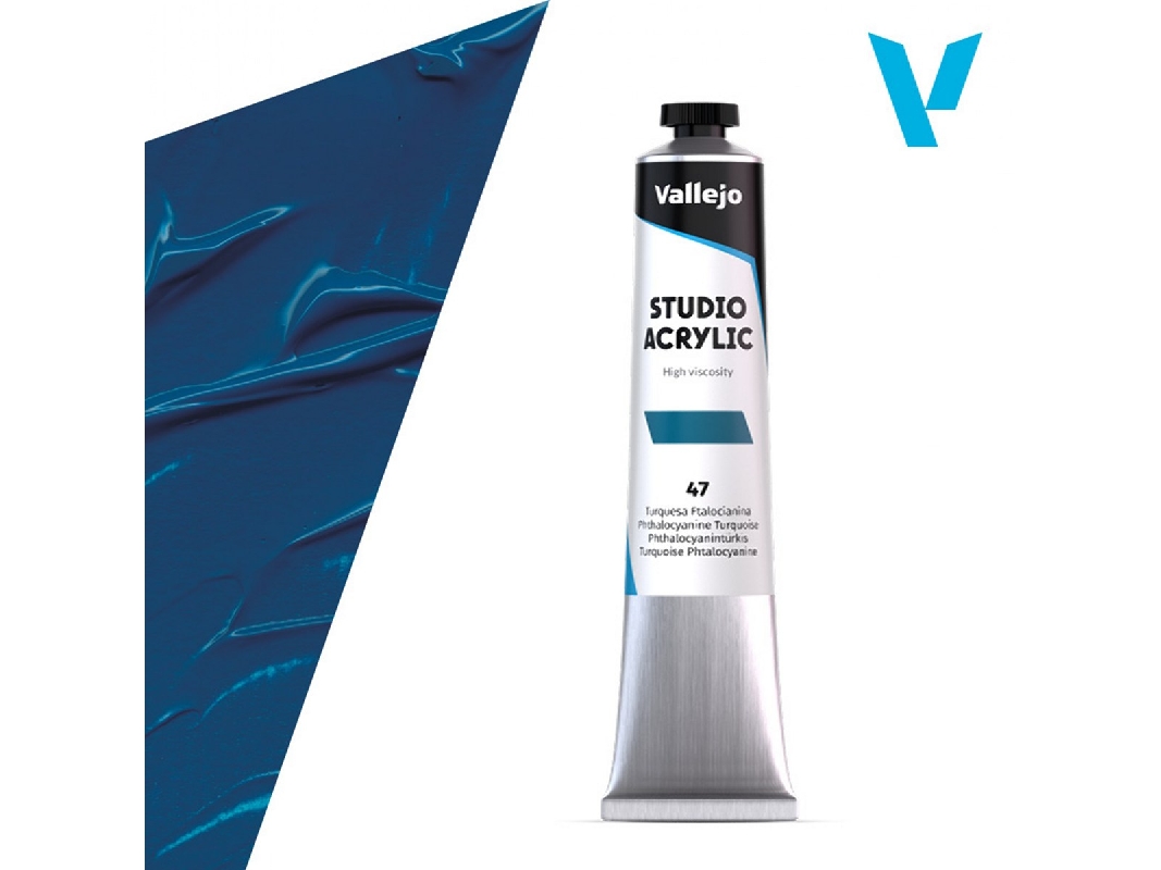 47 Studio Acrylic - Phtalo Turquoise - image 1